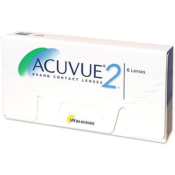 Acuvue 2 (6 čoček) dioptrie: +1.25, zakřivení: 8.30 (733905800085)