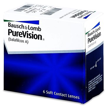 PureVision (6 čoček) dioptrie: +0.50, zakřivení: 8.50 (785810890156)