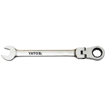 Yato Klíč očkoplochý ráčnový 15 mm s kloubem (5906083916816)