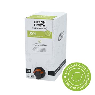 Coffee Limit Citron a limeta s vitamínem C, 3L bag in box (s dužinou) (8003)