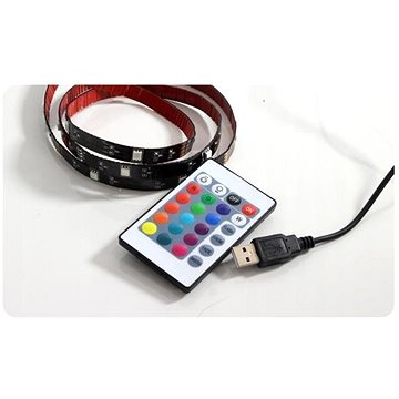Alum Led osvětlení za televizí RGB - 3m