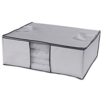 Compactor úložný box na 2 peřiny "My Friends " 58,5 x 68,5 x 25,5 cm, bílý polypropylén (RAN633)