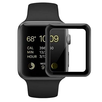 COTEetCI 4D sklo s celoplošným lepením s černým lemem pro Apple Watch 38 mm (CS2216-38)