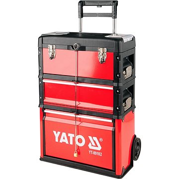 Yato Vozík na nářadí 3 sekce, 1 zásuvka (5906083091025)