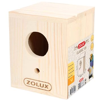 Zolux Budka hnízdící pro ptáky 100x100x125mm (Z126400)