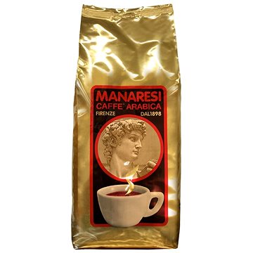 Manaresi Oro, zrnková káva 1kg. (8008587000088)