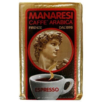 Manaresi Italian espresso, mletá káva, 250g. (8008587000118)