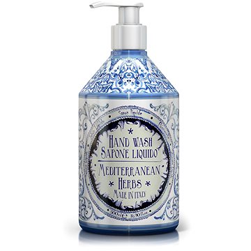 RUDY PROFUMI SRL Luxusní extra jemné tekuté mýdlo na ruce MEDITERRANEAN HERBS, 500 ml (3081)