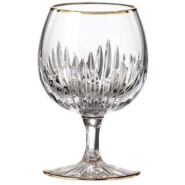 Bohemia Crystal Sada sklenic na brandy 2 ks 220 ml PRISMA LINE GOLD (8597874223496)