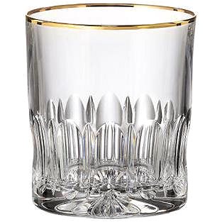 Bohemia Crystal Sada sklenic na whisky 2 ks 300 ml DAISY LINE GOLD (8597874223632)