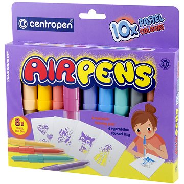 Centropen foukací fixy Air Pens Pastel 1500/10 (313533)