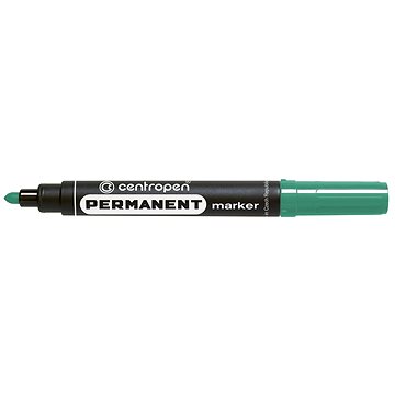 Centropen značkovač 8566 permanent zelený (313248)