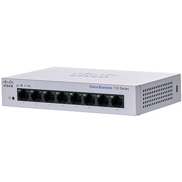 CISCO CBS110 Unmanaged 8-port GE, Desktop, Ext PS (CBS110-8T-D-EU)