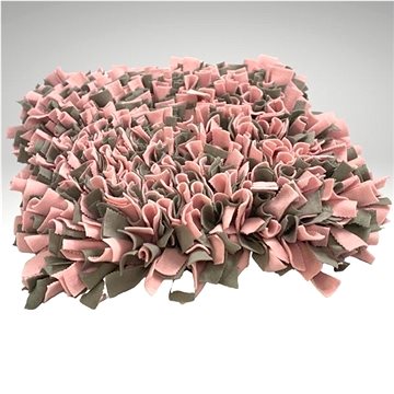 Čmuchací kobereček šedý-růžový (CmKo106nad)