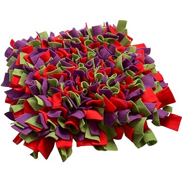 Čmuchací kobereček červený-zeleno-fialový (CmKo203nad)