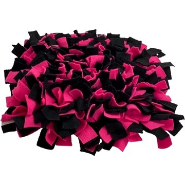 Čmuchací kobereček černý-tmavě růžový (CmKo219nad)