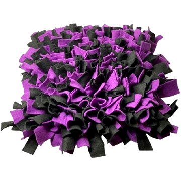 Čmuchací kobereček černý-fialový (CmKo259nad)