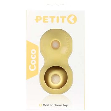 EBI PETIT COCO Chladící kousátko pro štěňata a dospělé psy malých plemen žluté 12×6×6cm (59449431)