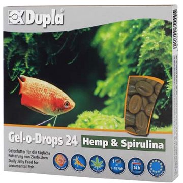 Dupla gel-o-Drops 24-Hemp & Spirulina / konopí a spirulina 12 × 2 g (D79900)