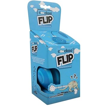 EBI COOCKOO FLIP Interaktivní samohybná hračka pro kočky 12,2x12,2x13,1cm modrá (59463017)