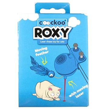 EBI COOCKOO ROXY Interaktivní laserová hračka pro kočky 8x8x10,5cm modrá (59467251)