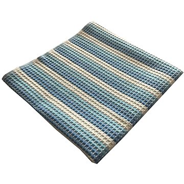 Praktik Vaflový ručník 50×100 cm modrý (040104-VAFLOVZELA)