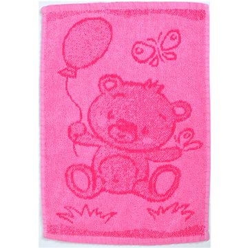 Profod Dětský ručník Bear pink 30×50 cm (040134-BEARBEARBB)