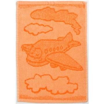 Profod Dětský ručník Plane orange 30×50 cm (040134-PLANEPLANB)