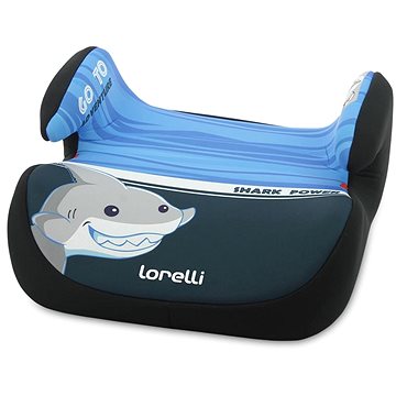 Autosedačka Lorelli TOPO COMFORT 15-36 KG SHARK LIGHT-DARK BLUE (10070992004)