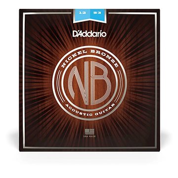 Daddario NB1253 Nickel Bronze Acoustic Light (DA NB1253)