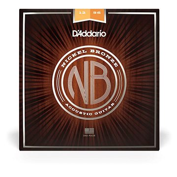 Daddario NB1256 Nickel Bronze Acoustic Light Top / Medium Bottom (DA NB1256)