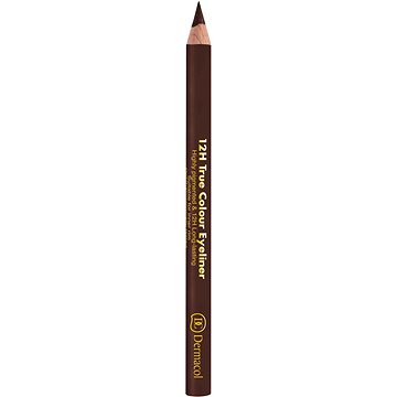DERMACOL 12H True Colour Eyeliner No.06 Dark Brown 2 g (85959149)