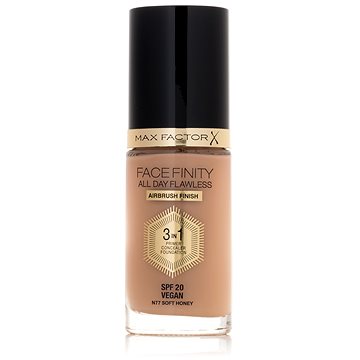 MAX FACTOR Facefinity All Day Flawless 3in1 Foundation SPF20 77 Soft Honey 30 ml (3614225851674)