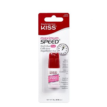 KISS Maximum Speed Pink Nail Glue (731509659924)