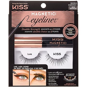 KISS Magnetic Eyeliner Kit - 01 (731509803648)