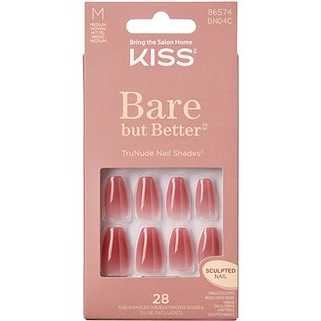 KISS Bare-But-Better Nails - Nude Nude (731509865745)