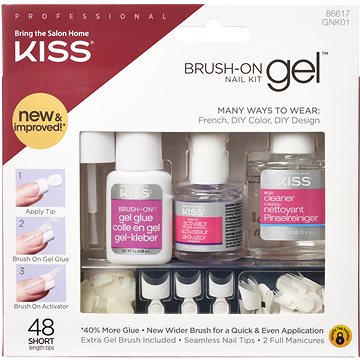KISS Brush-On Gel Nail Kit (731509866179)