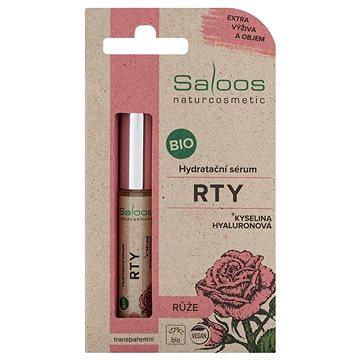 SALOOS Bio Hydratační sérum na rty - Růže 7 ml (8595666006920)