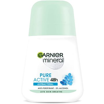 GARNIER Mineral Pure Active Antibacterial Roll-On Antiperspirant 50 ml (3600542017336)