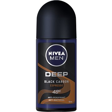 NIVEA Men Deep Black Carbon Espresso Roll-On 50 ml (40064048)