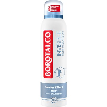 BOROTALCO Invisible Fresh White Musk Scent Deo Spray 150 ml (8002410042214)