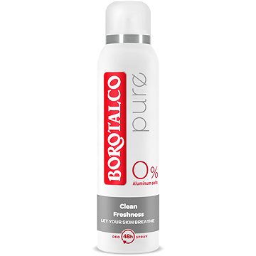 BOROTALCO Pure 0% Aluminium Salts Deo Spray 150 ml (8002410042818)