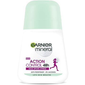 GARNIER Mineral Action Control Heat, Sport, Stress 48H Roll-On Antiperspirant 50 ml (3600540792396)