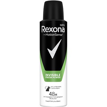 REXONA Men Antiperspirantní sprej Invisible Fresh& Power 150 ml? (8720181101939)