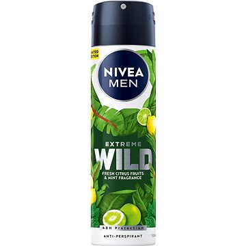 NIVEA Men Wild Citrus fruit & Mint Spray antiperspirant 150 ml (9005800356884)