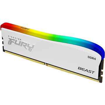 Kingston FURY 8GB DDR4 3600MHz CL17 Beast RGB White Special Edition (KF436C17BWA/8)
