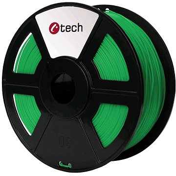 C-TECH Filament ABS zelená (3DF-ABS1.75-G)