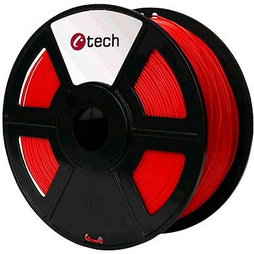 C-TECH Filament HIPS červená (3DF-HIPS1.75-R)