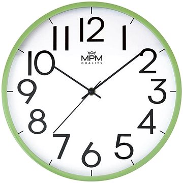 MPM Nástěnné plastové hodiny E01.4188.40 (8591212083421)