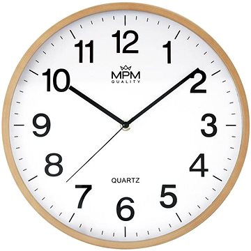 MPM Nástěnné plastové hodiny E01.4187.53 (8591212083407)